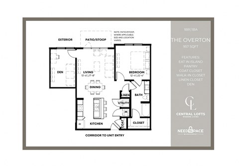 the condo floor plan platinum
